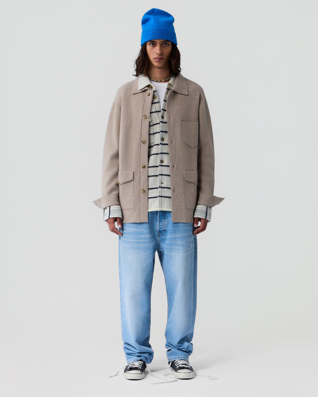 Industry Jacket - Taupe/Chestnut