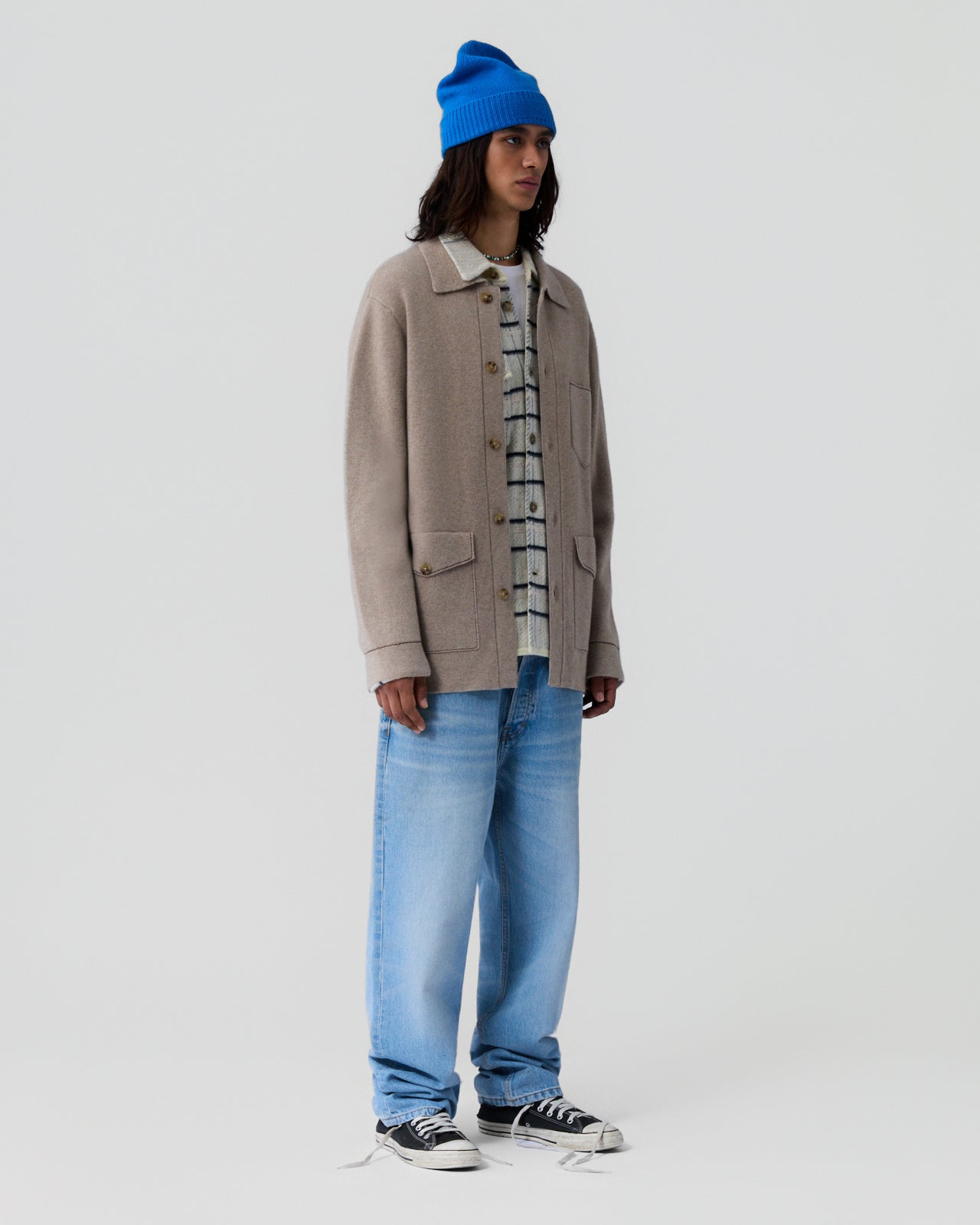 Industry Jacket - Taupe/Chestnut