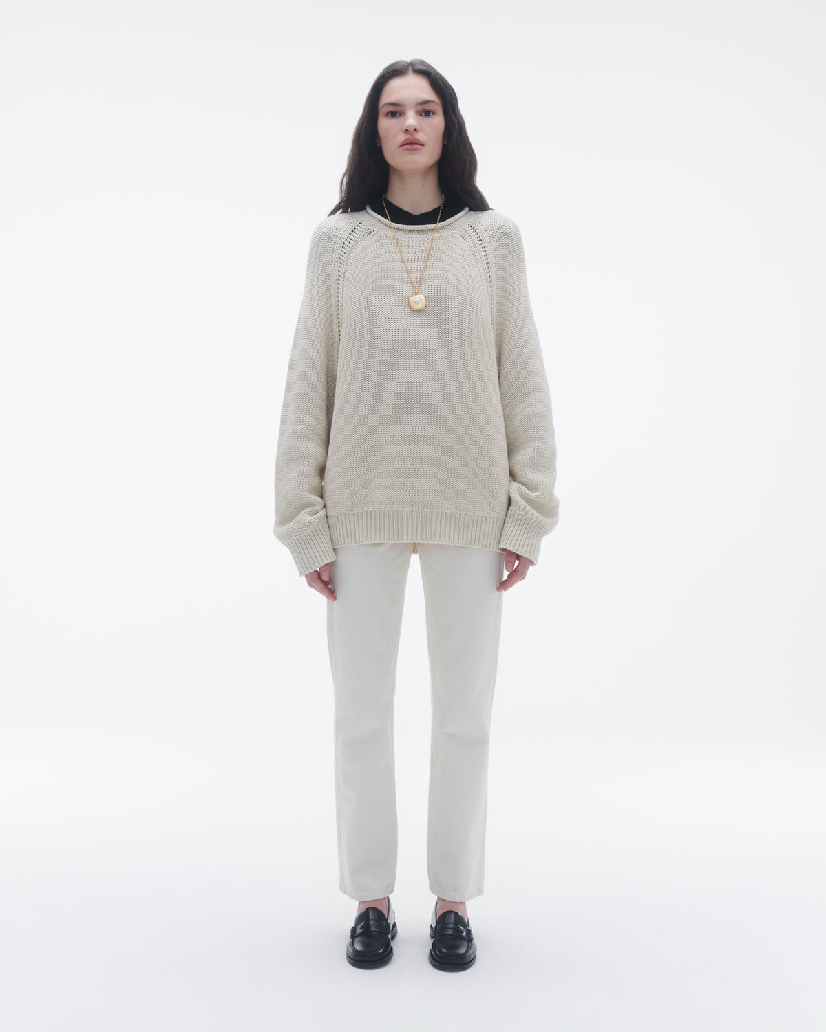 Island Rollneck - Ecru