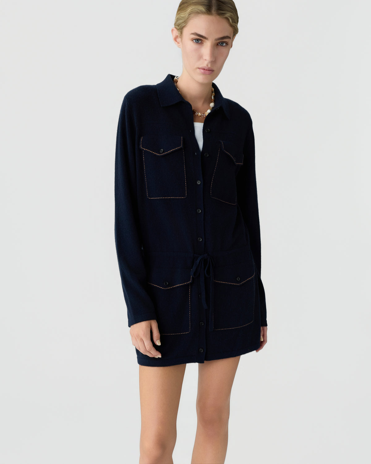 Industry Mini Dress - Midnight