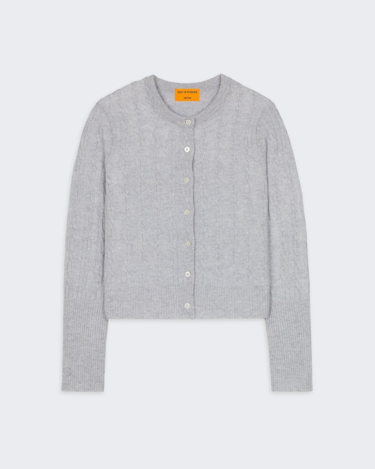 Jane Cable Cardigan - Stone