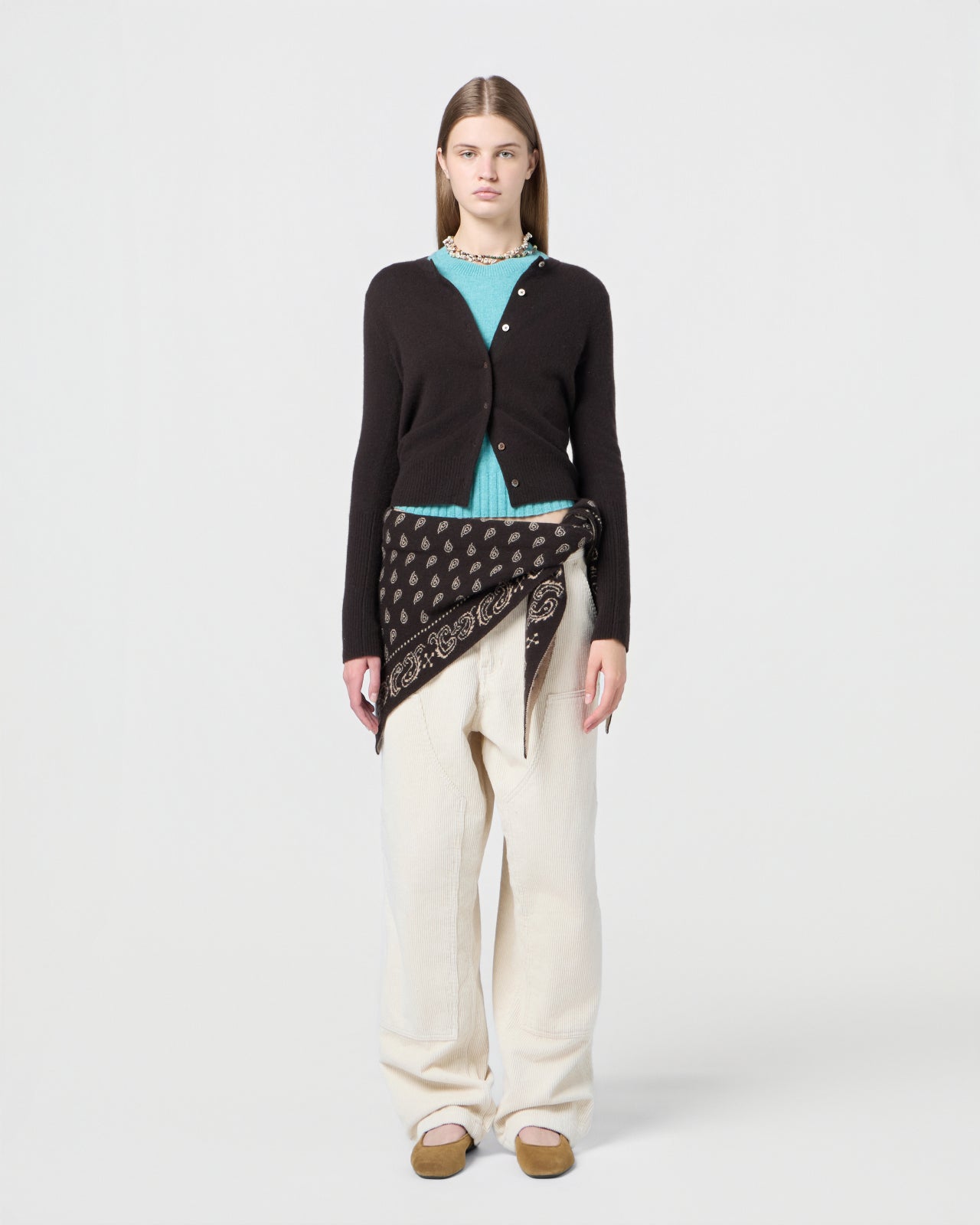 Jane Cardigan - Burnt Cocoa