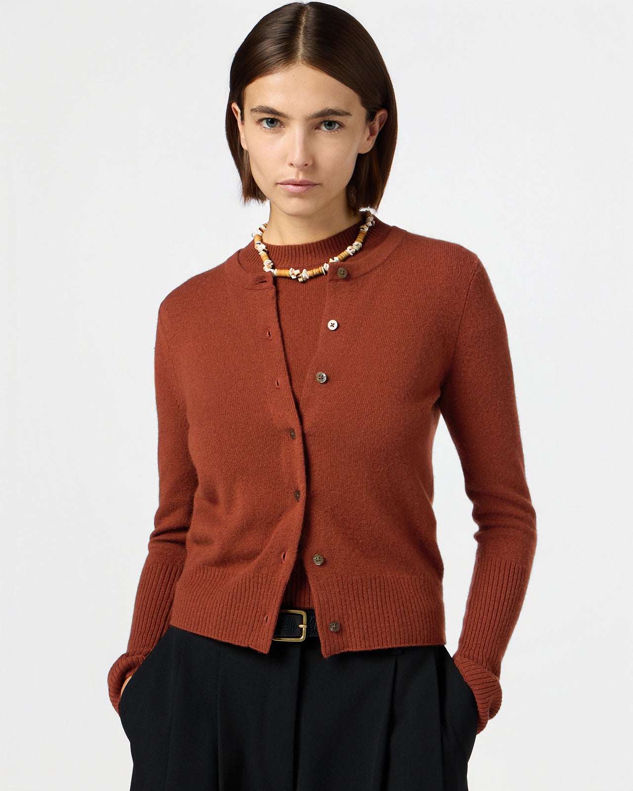 Jane Cardigan - Cinnamon