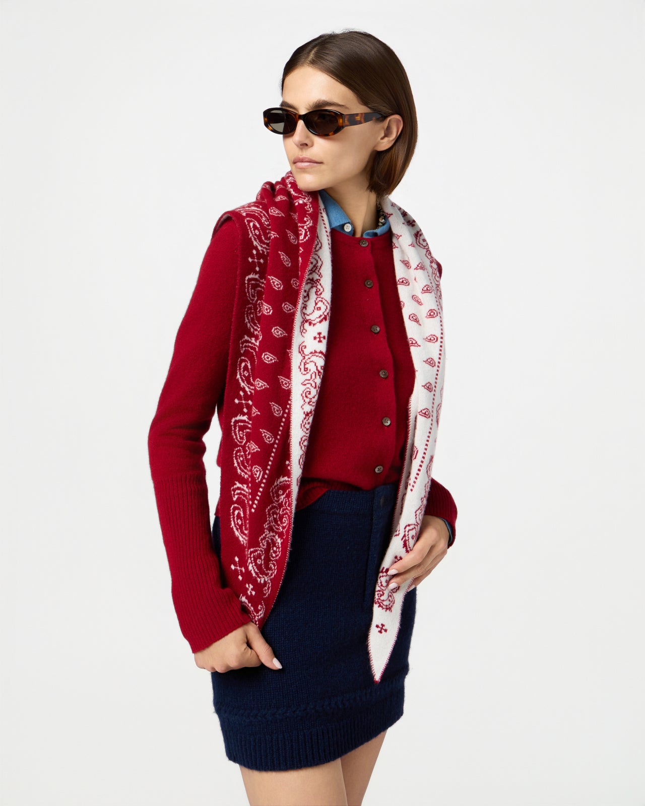 Jane Cardigan - Ruby