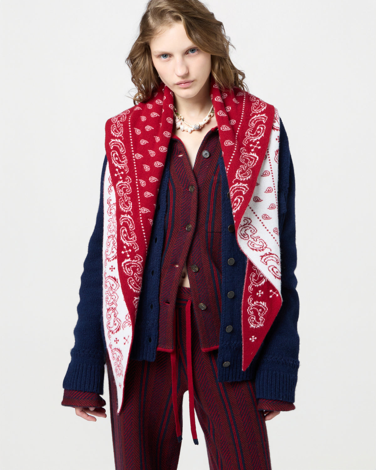 The Wild Rag - Ruby/Cream