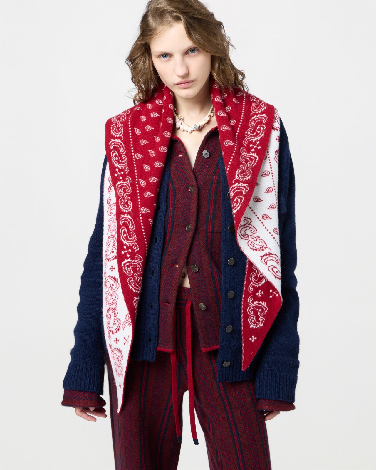 The Wild Rag - Ruby/Cream