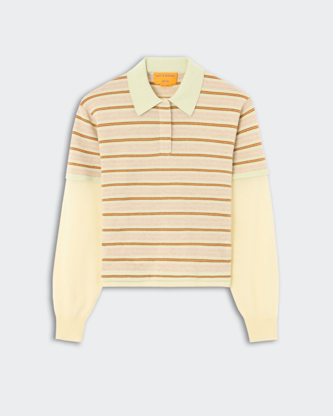 Layered Stripe Rugby - Limewash Combo