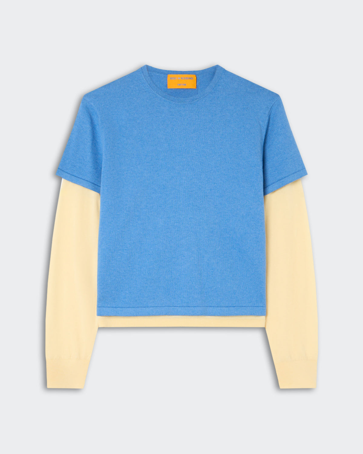 Layer Tee - Delft Blue/Butter