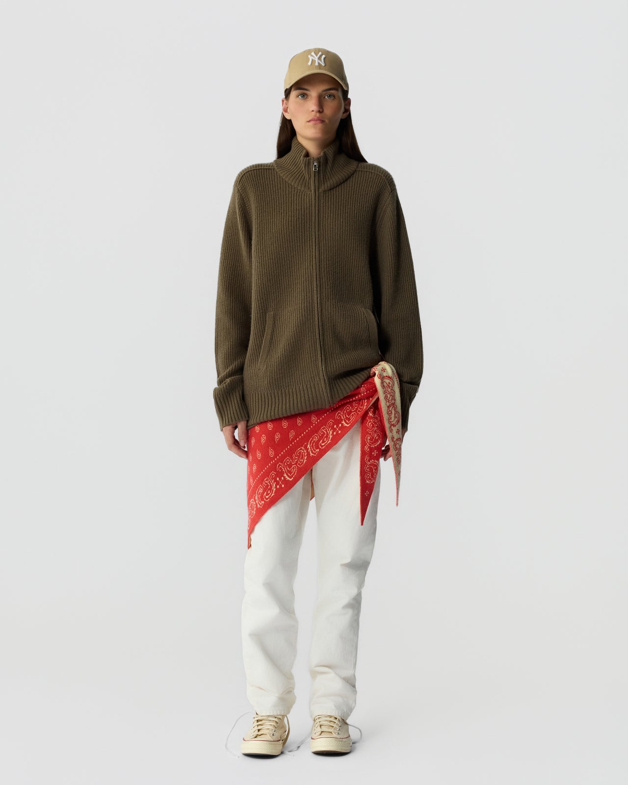 The Wild Rag - Scarlet/Mist