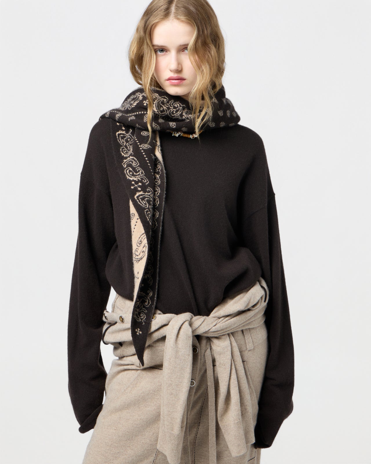 Oversized Crew - Burnt Cocoa