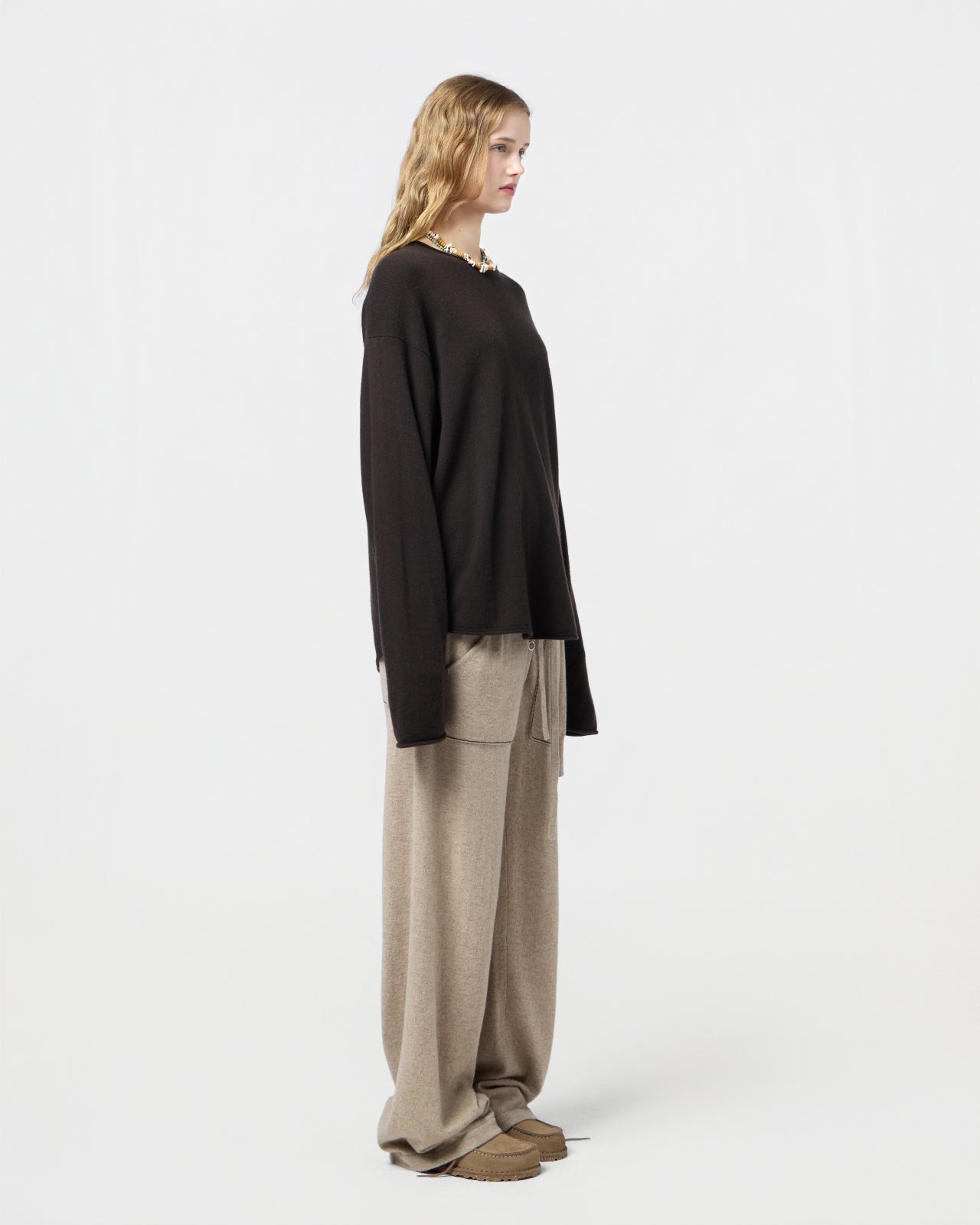 Oversized Crew - Burnt Cocoa