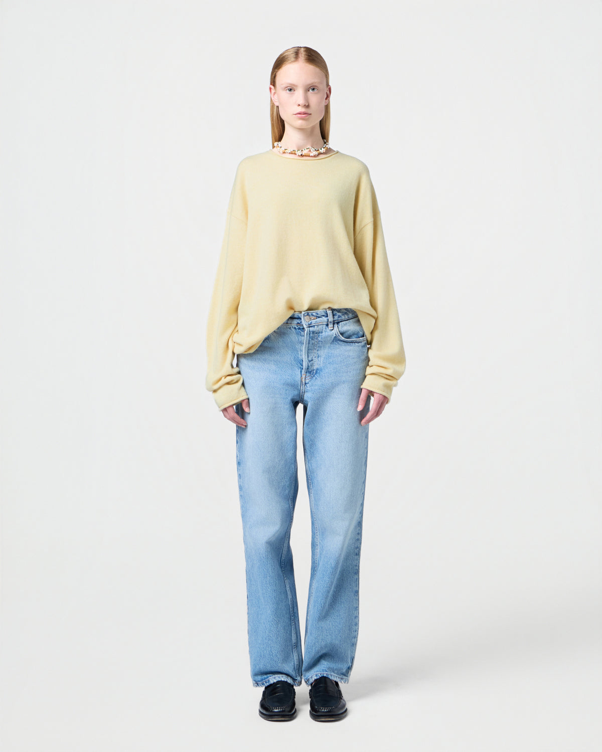 Oversized Crew - Butter