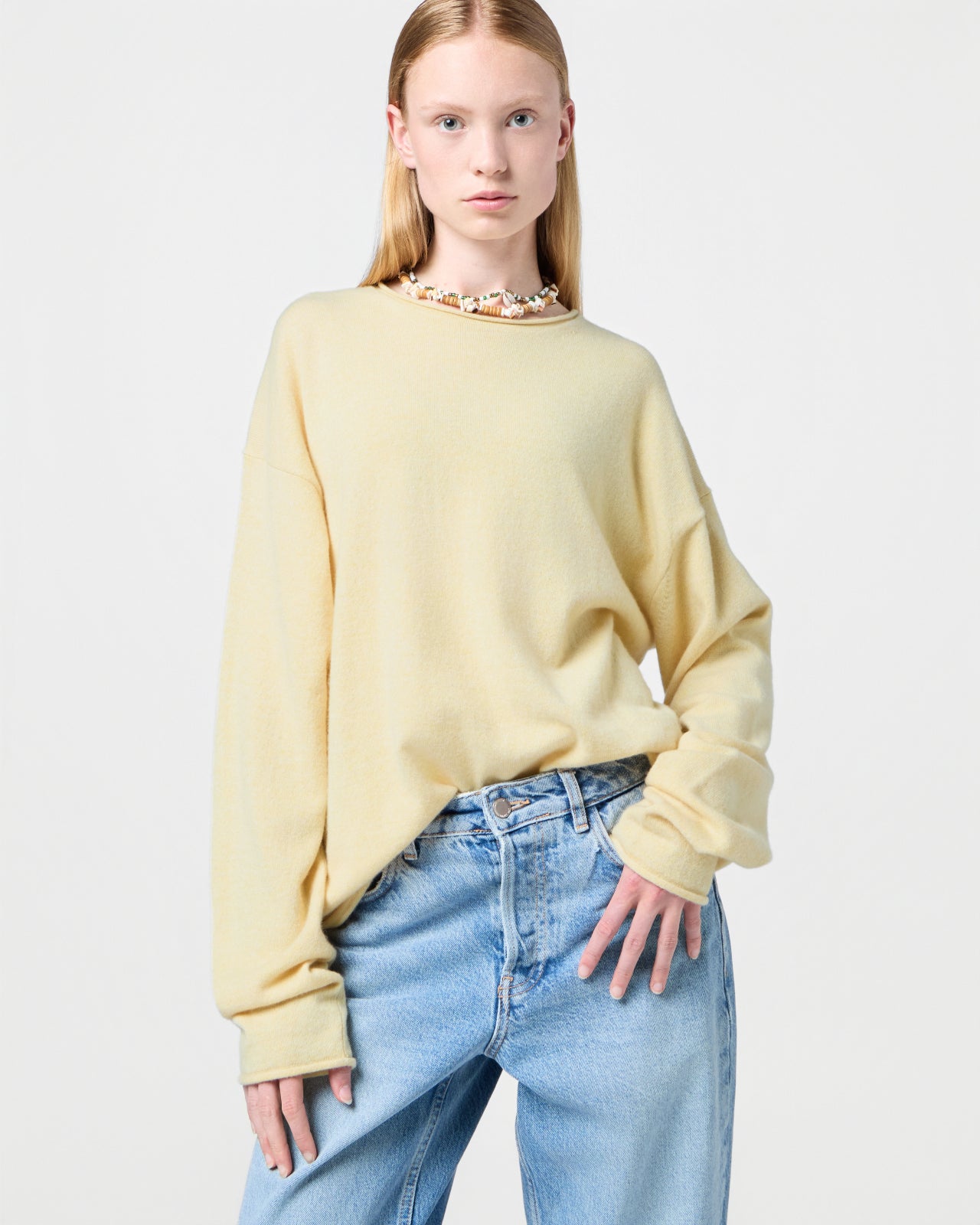 Oversized Crew - Butter