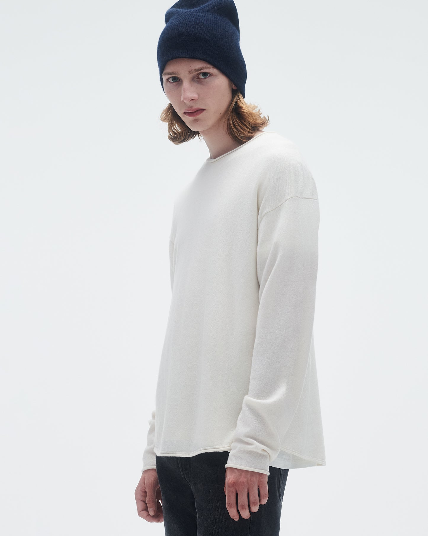 Oversized Crew - Cream