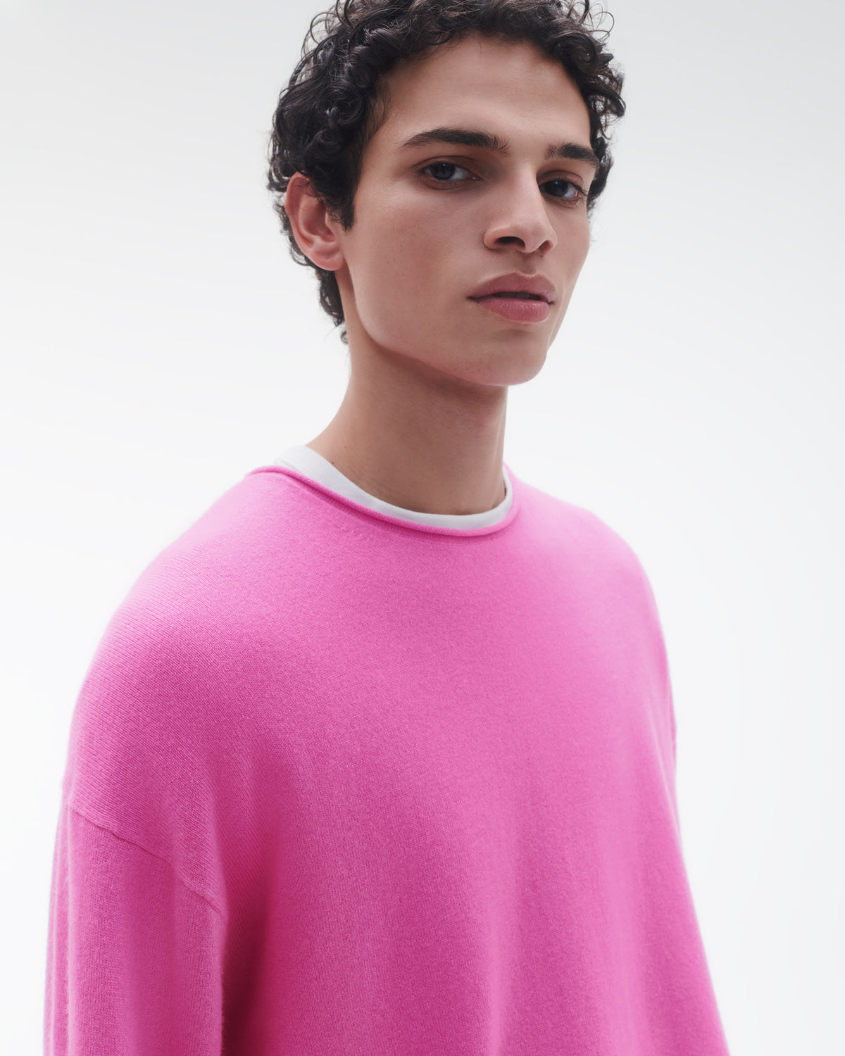 Oversized Crew - Fuchsia