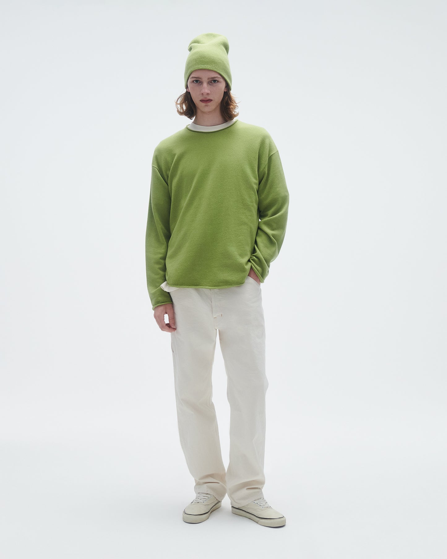 Oversized Crew - Matcha