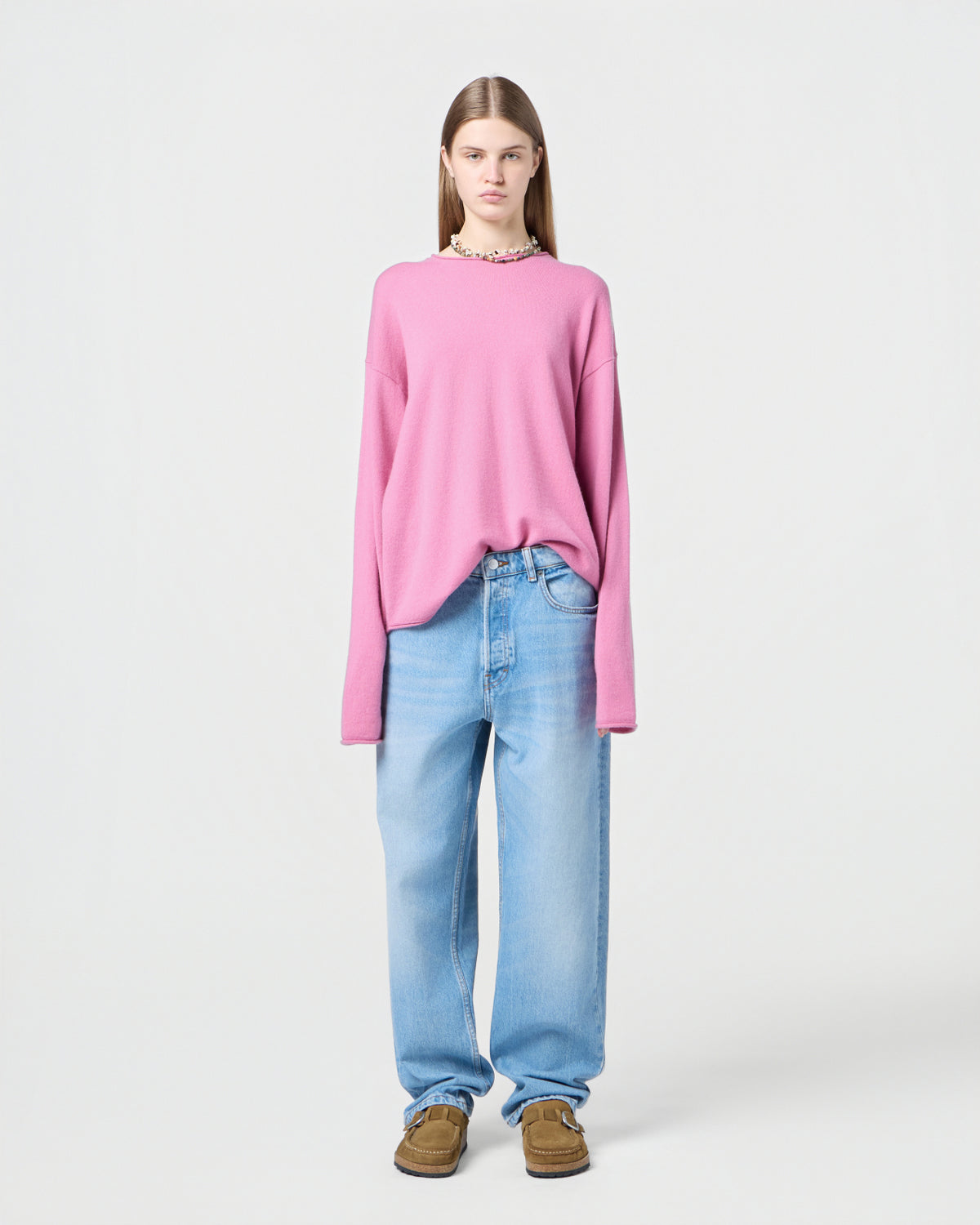 Oversized Crew - Rose