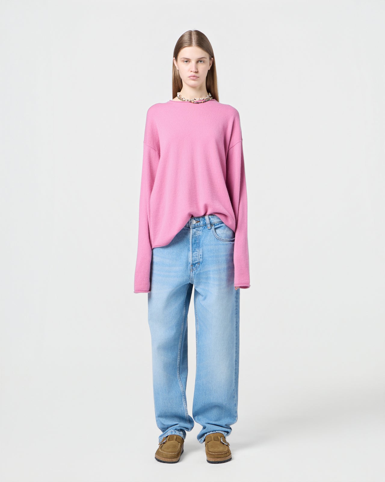 Oversized Crew - Rose