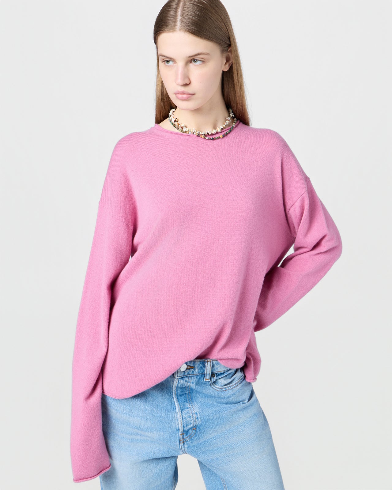 Oversized Crew - Rose