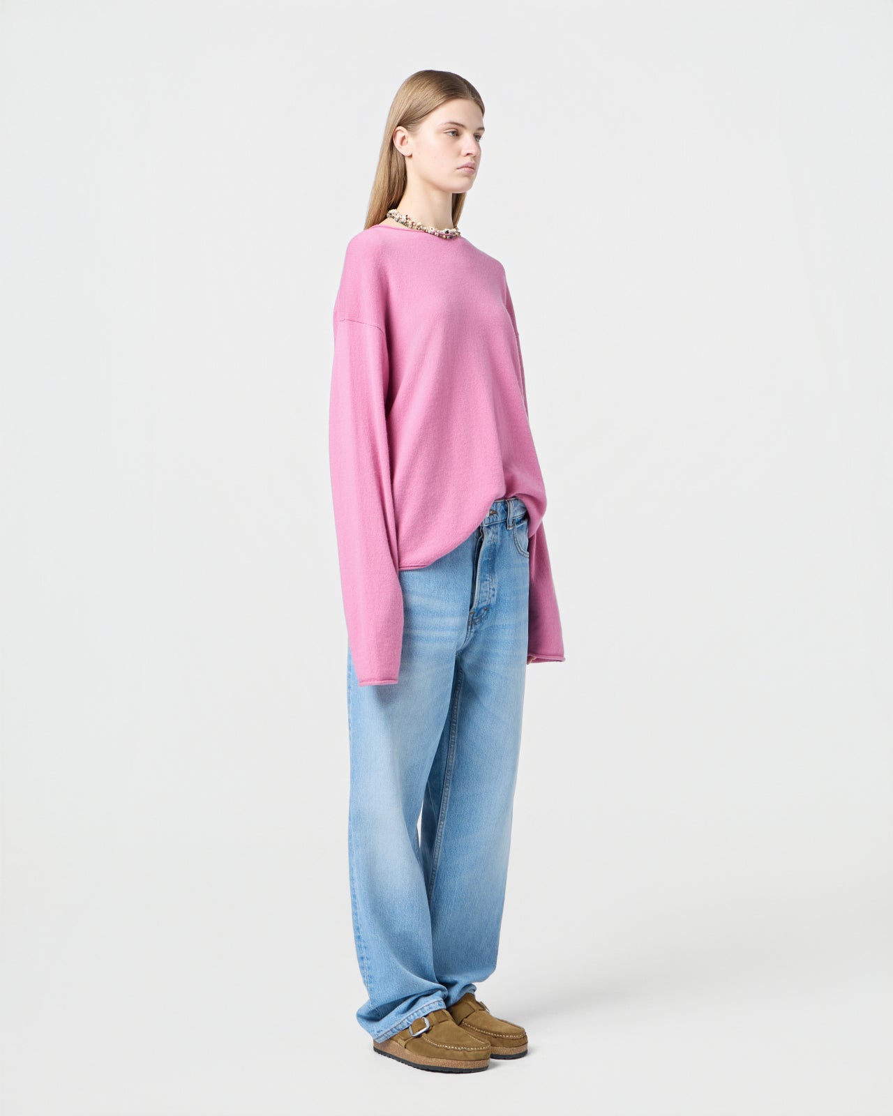 Oversized Crew - Rose