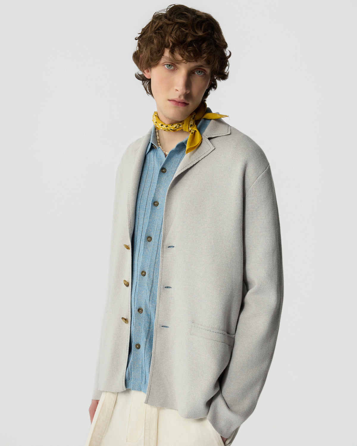 Off Duty Blazer - Stone