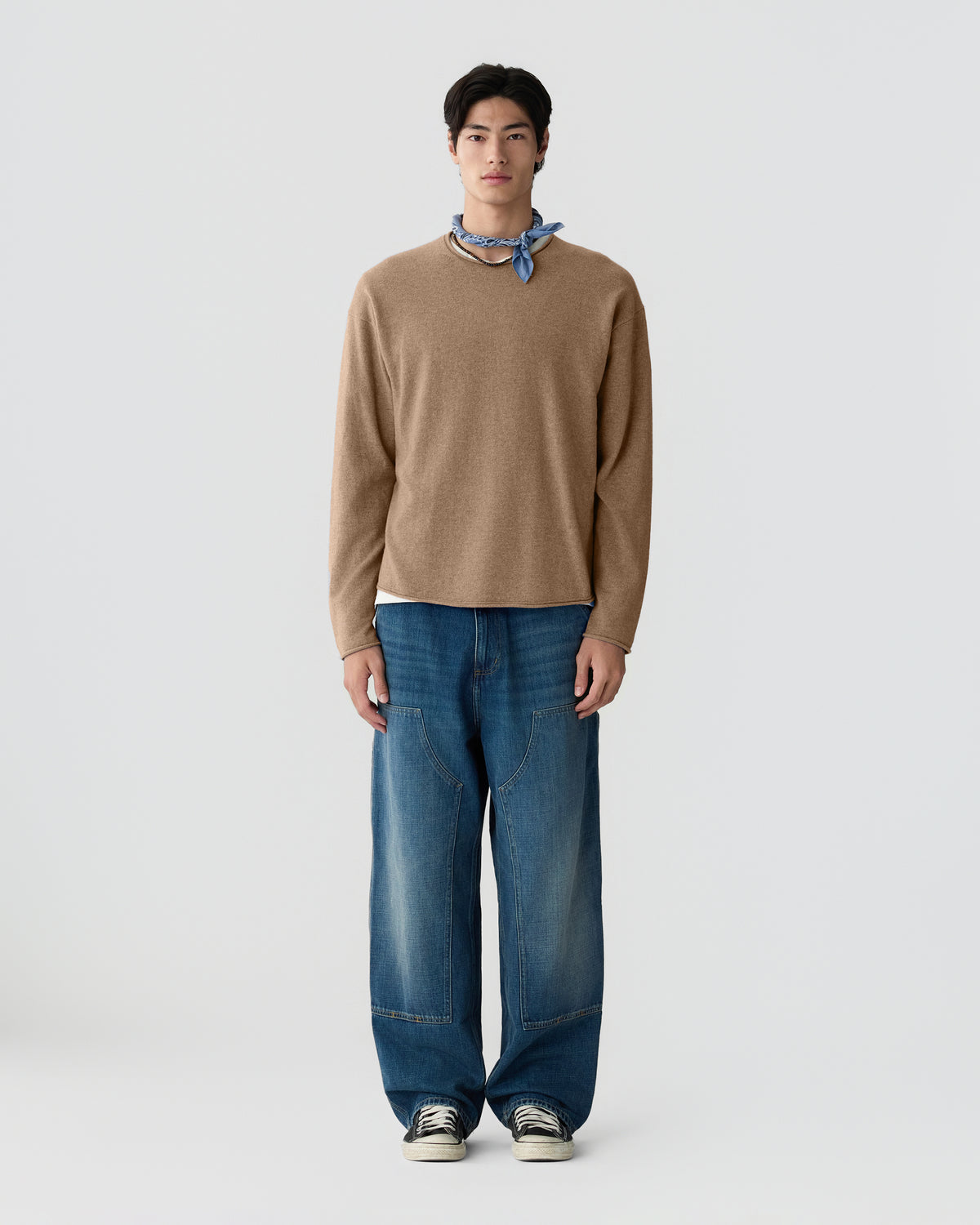 Oversized Crew - Almond