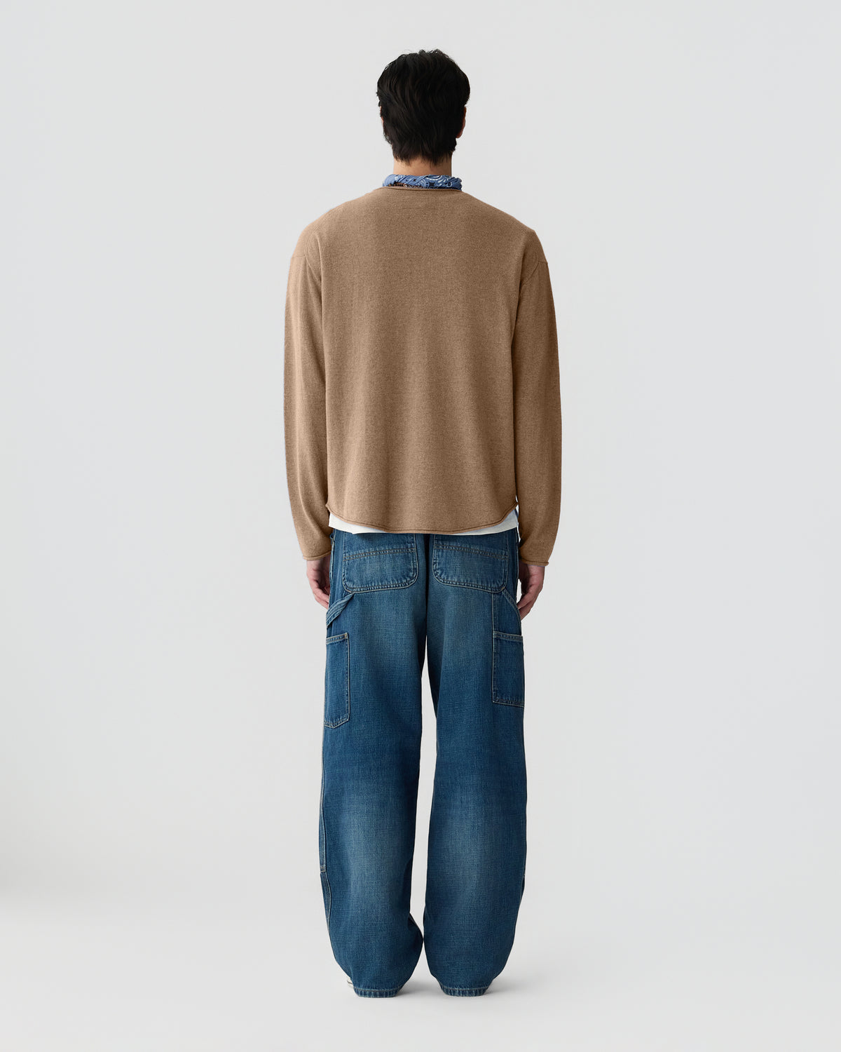 Oversized Crew - Almond
