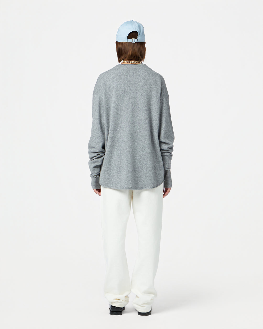 STUDIO Tiger Crewneck Heather Grey