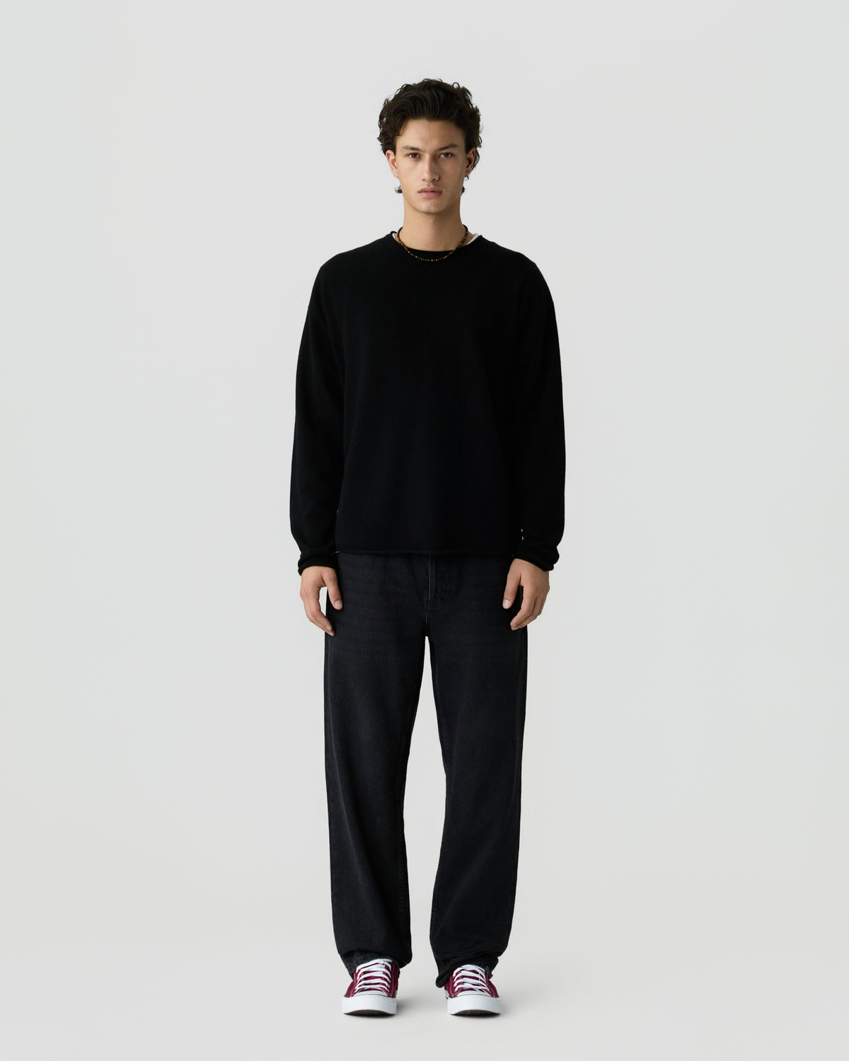 Oversized Crew - Black