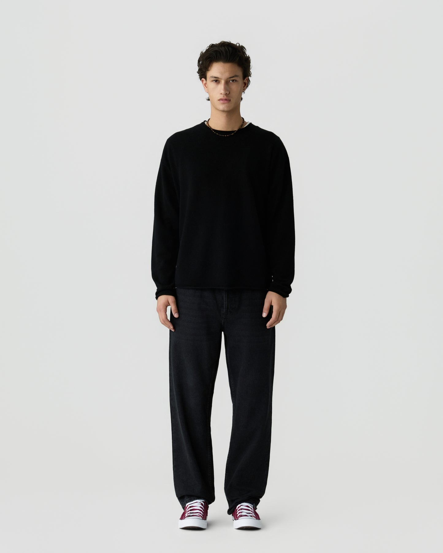 Oversized Crew - Black