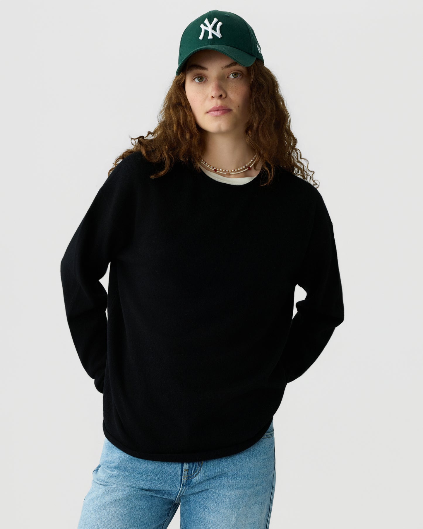 Oversized Crew - Black