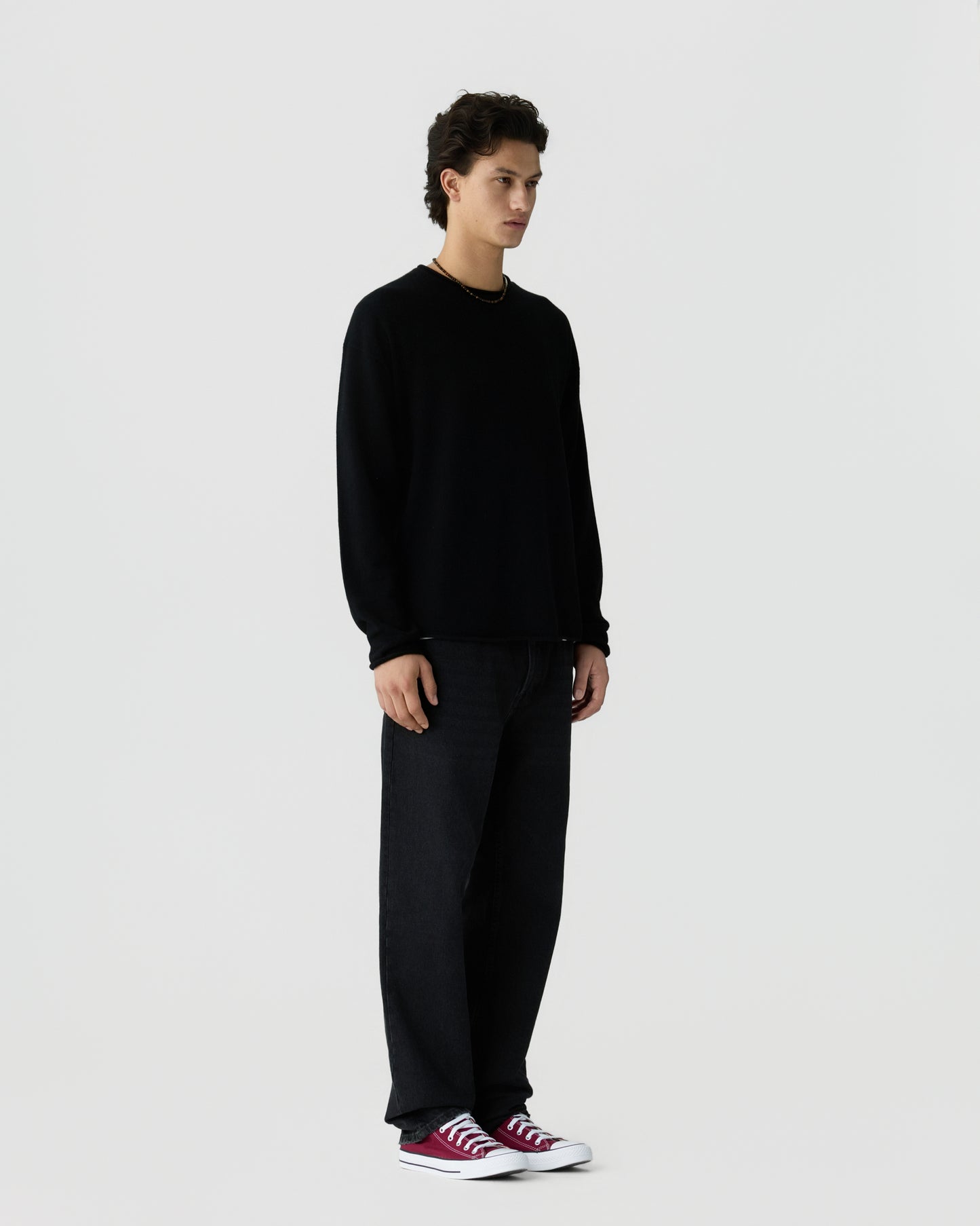 Oversized Crew - Black