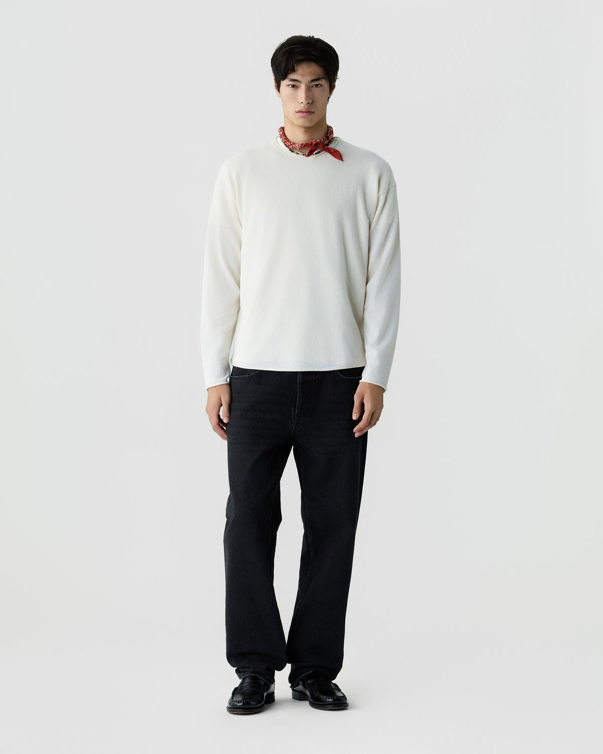 Oversized Crew - Cream