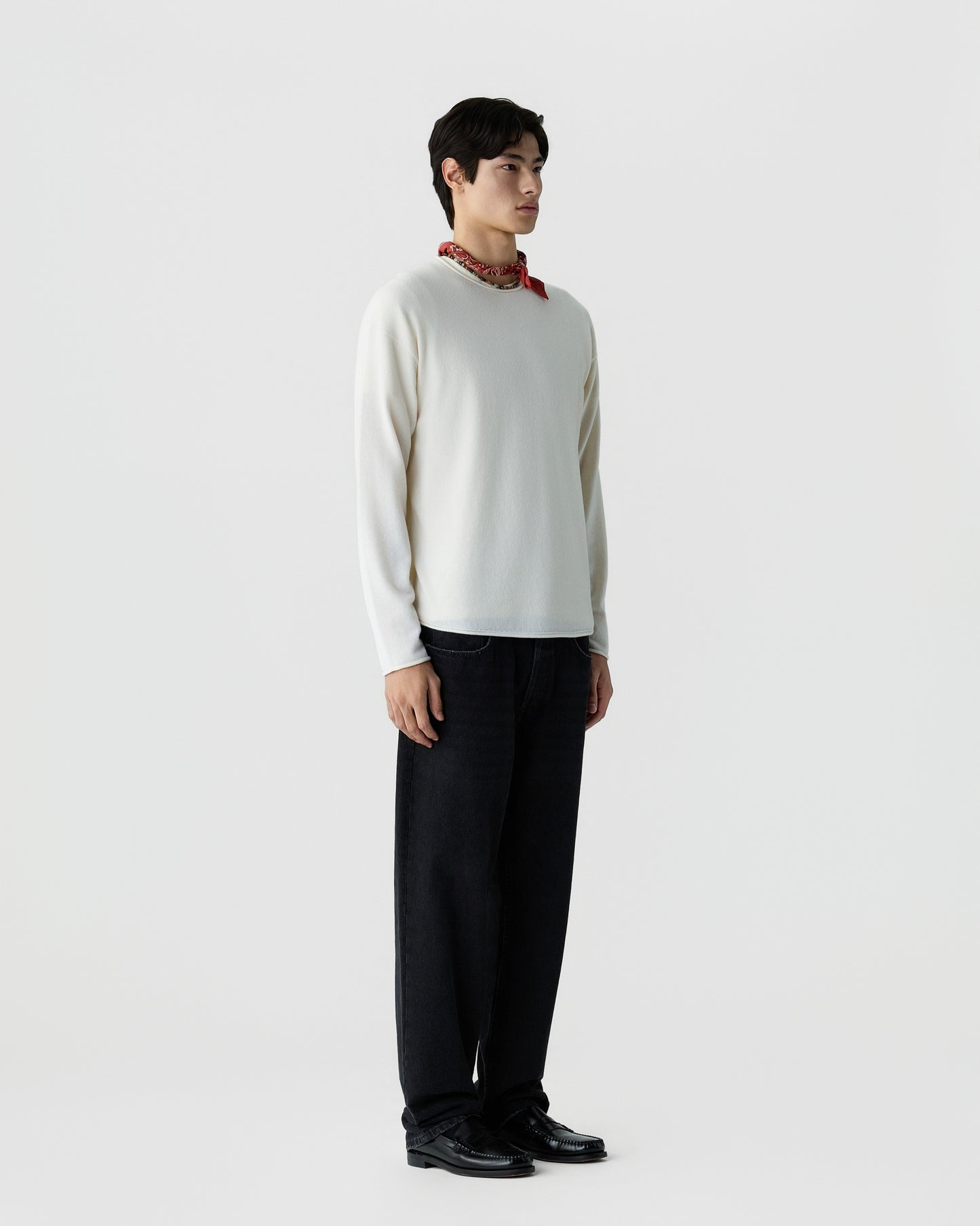 Oversized Crew - Cream