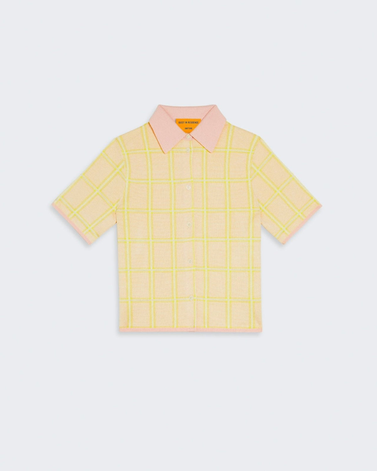 Picnic Plaid Shirt - Powder Pink Combo