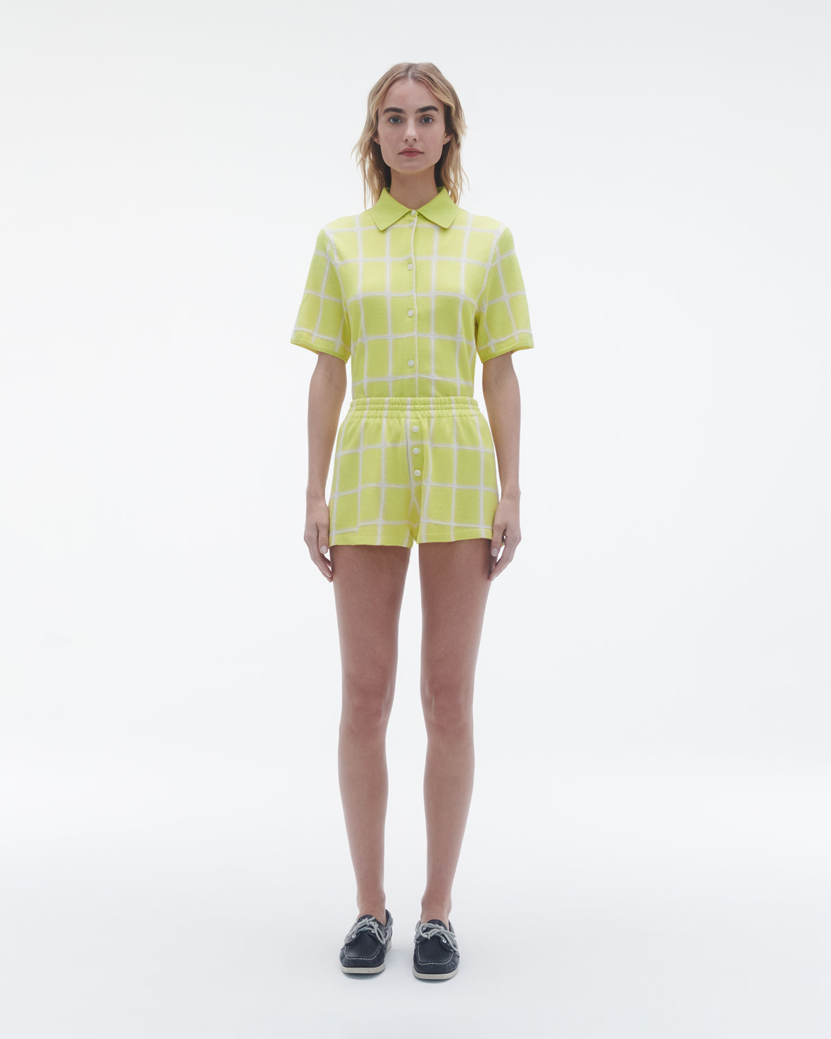 Picnic Plaid Shirt - Lemon Combo