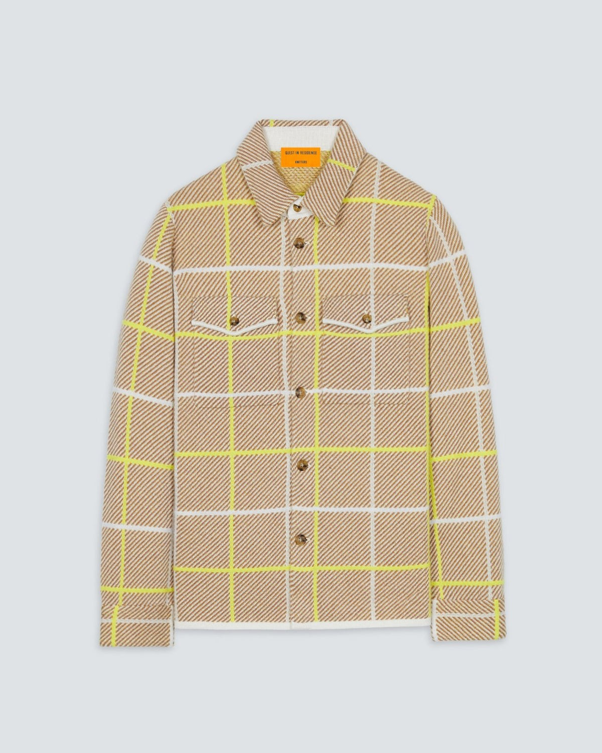 Plaid Work Shirt - Almond Combo