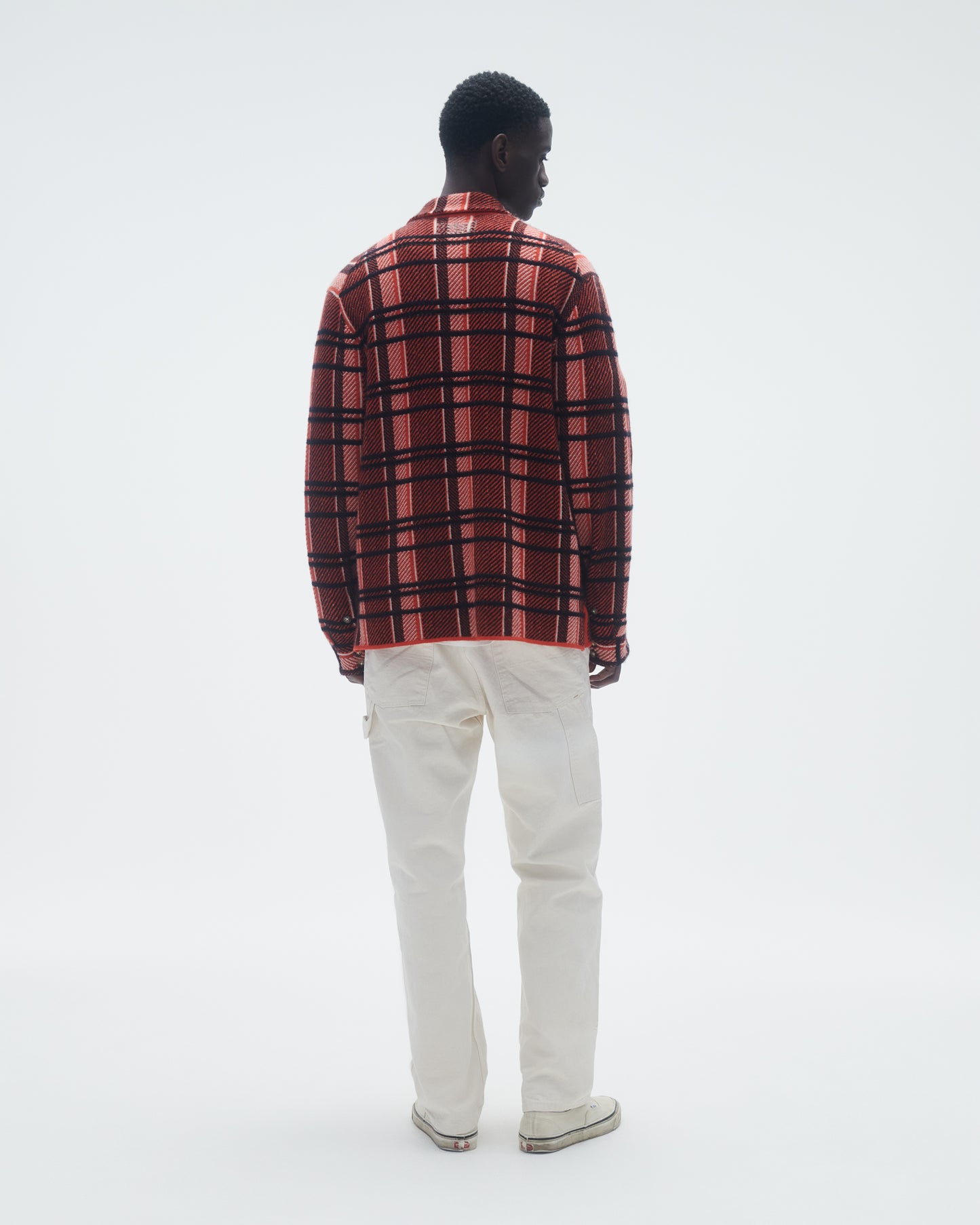 Plaid Work Shirt - True Red Combo