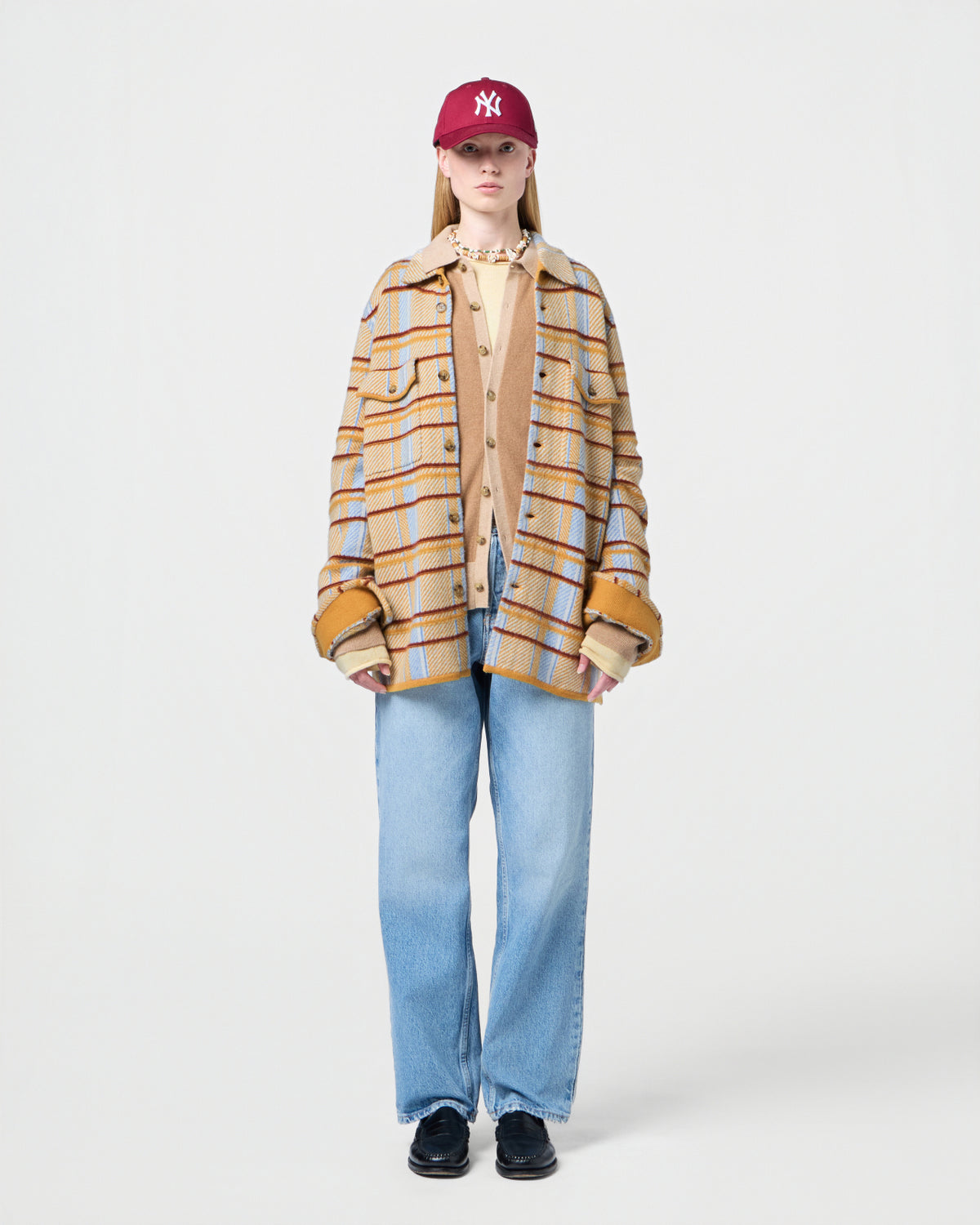 Plaid Work Shirt - Curry Combo