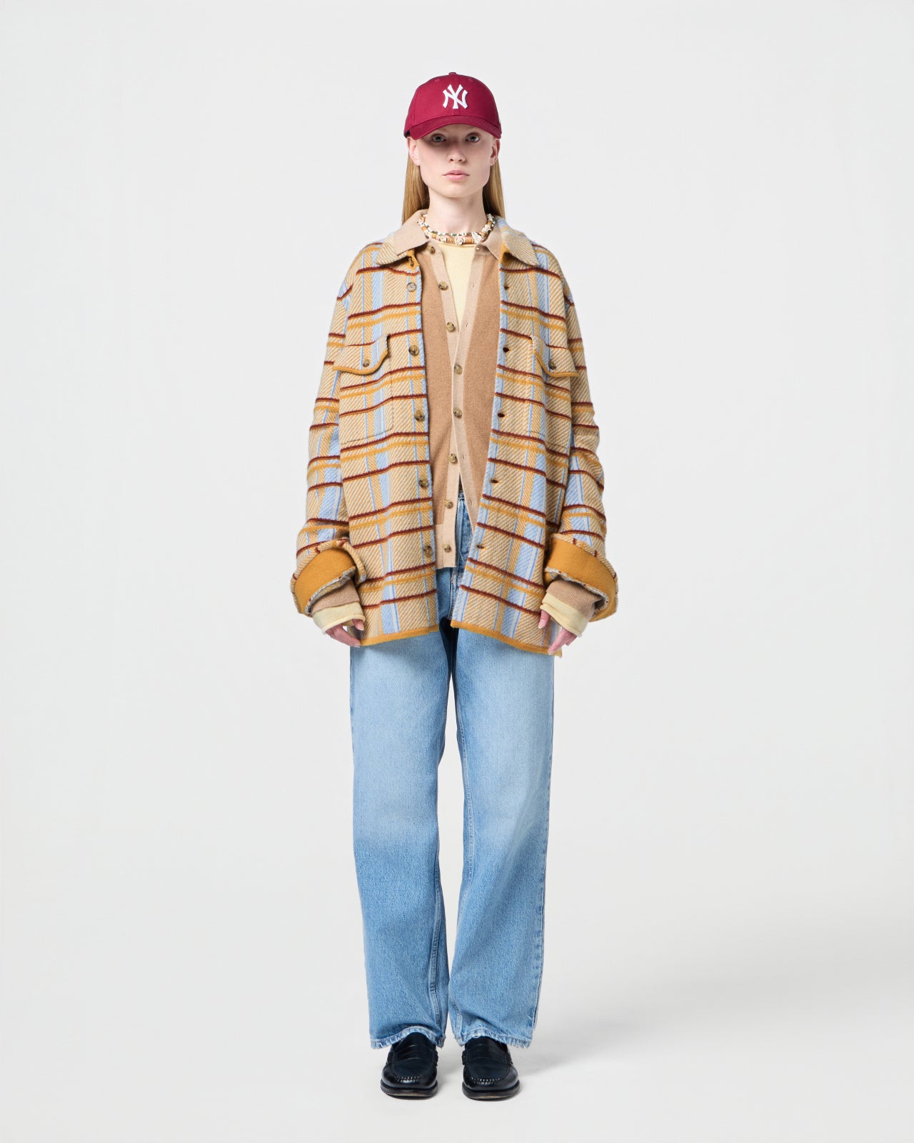 Plaid Work Shirt - Curry Combo