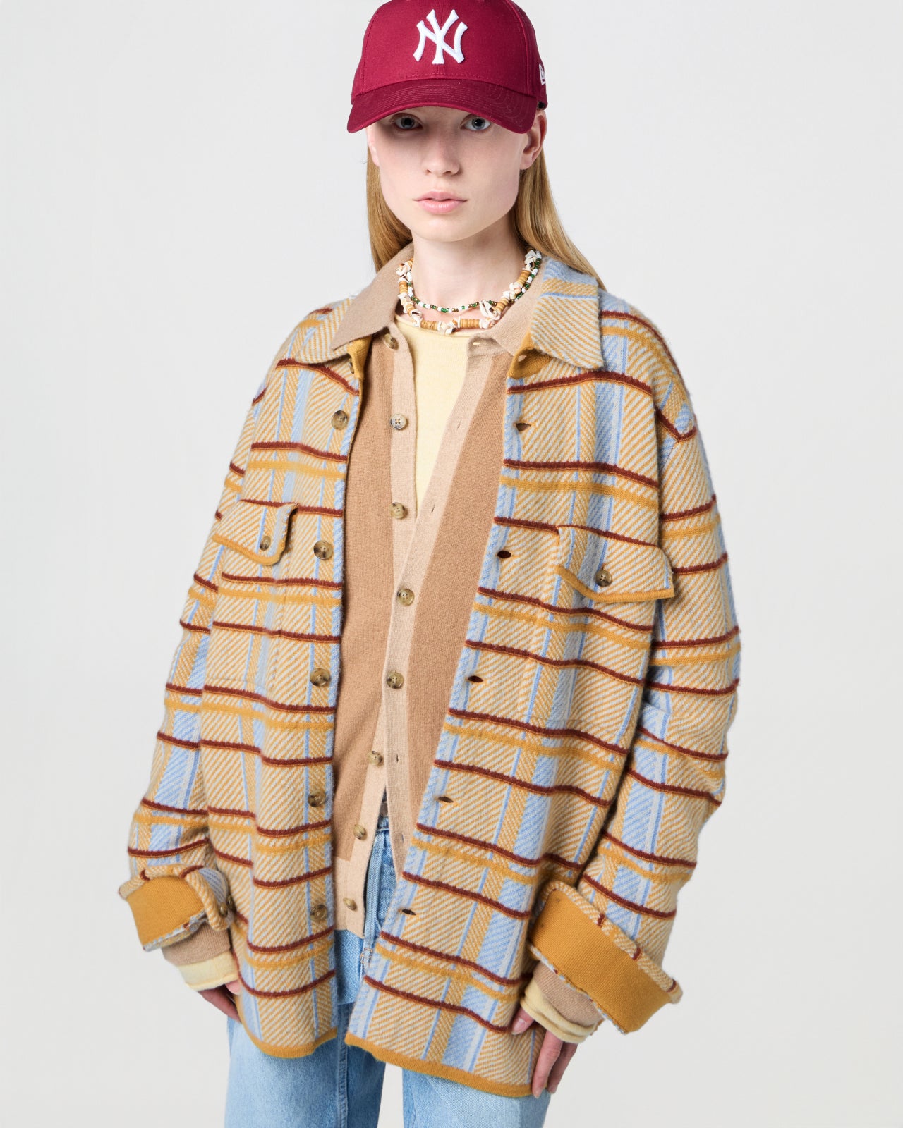 Plaid Work Shirt - Curry Combo