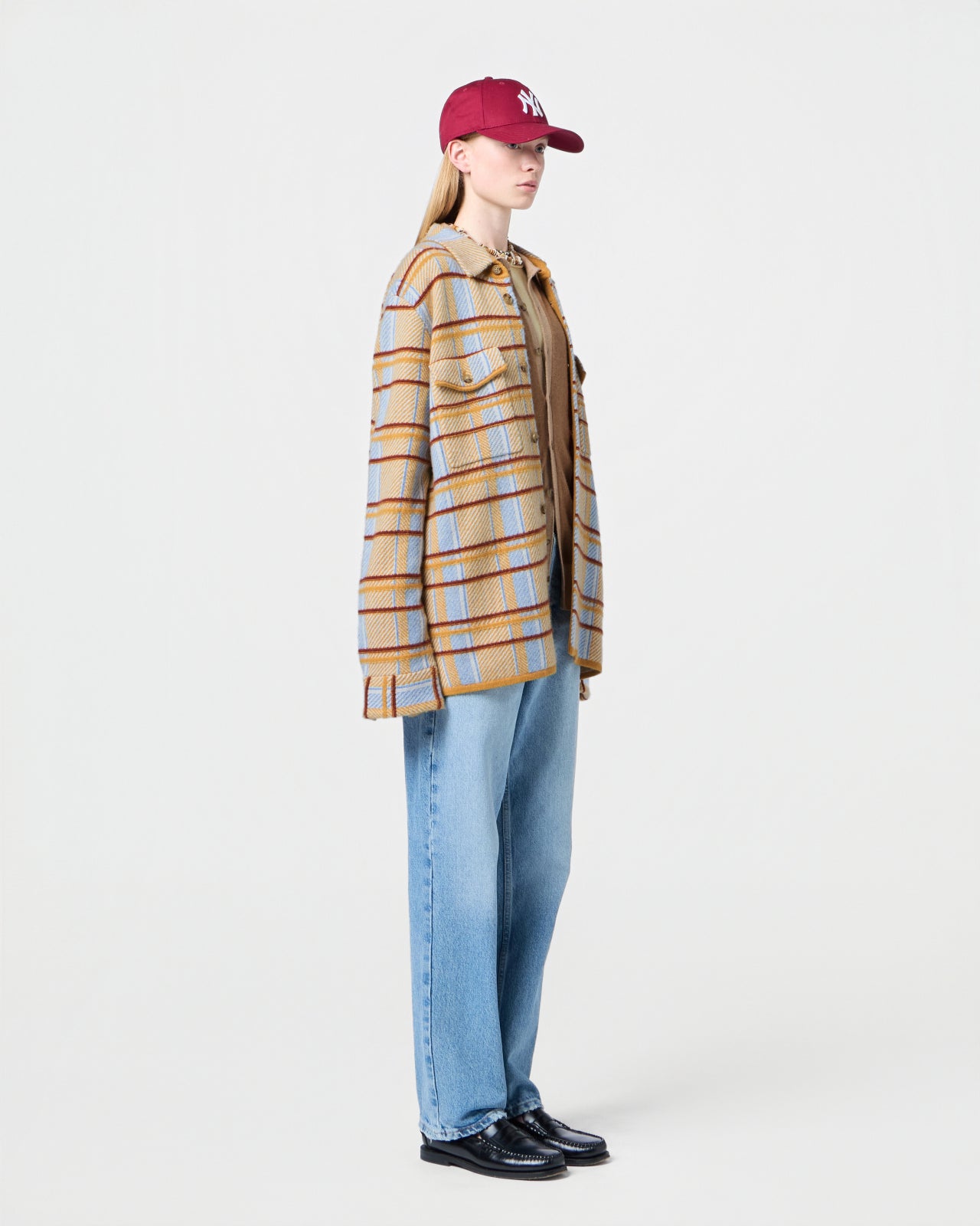 Plaid Work Shirt - Curry Combo