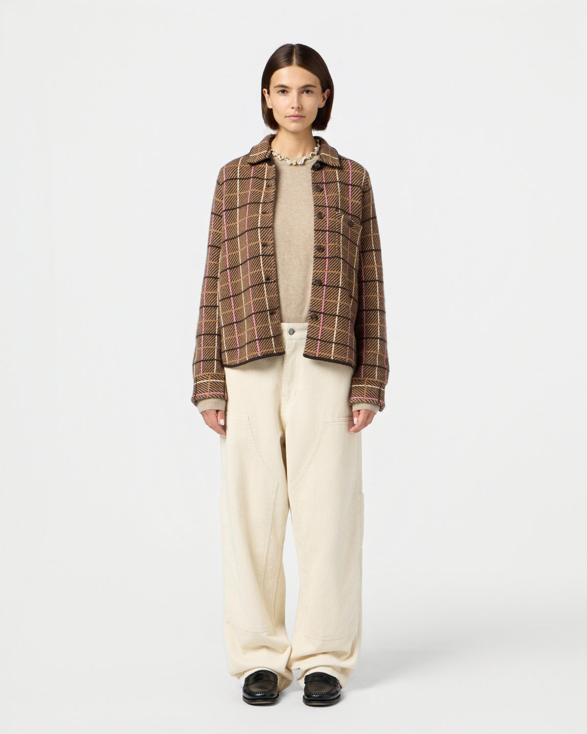 Dylan Plaid Shirt - Burnt Cocoa Combo