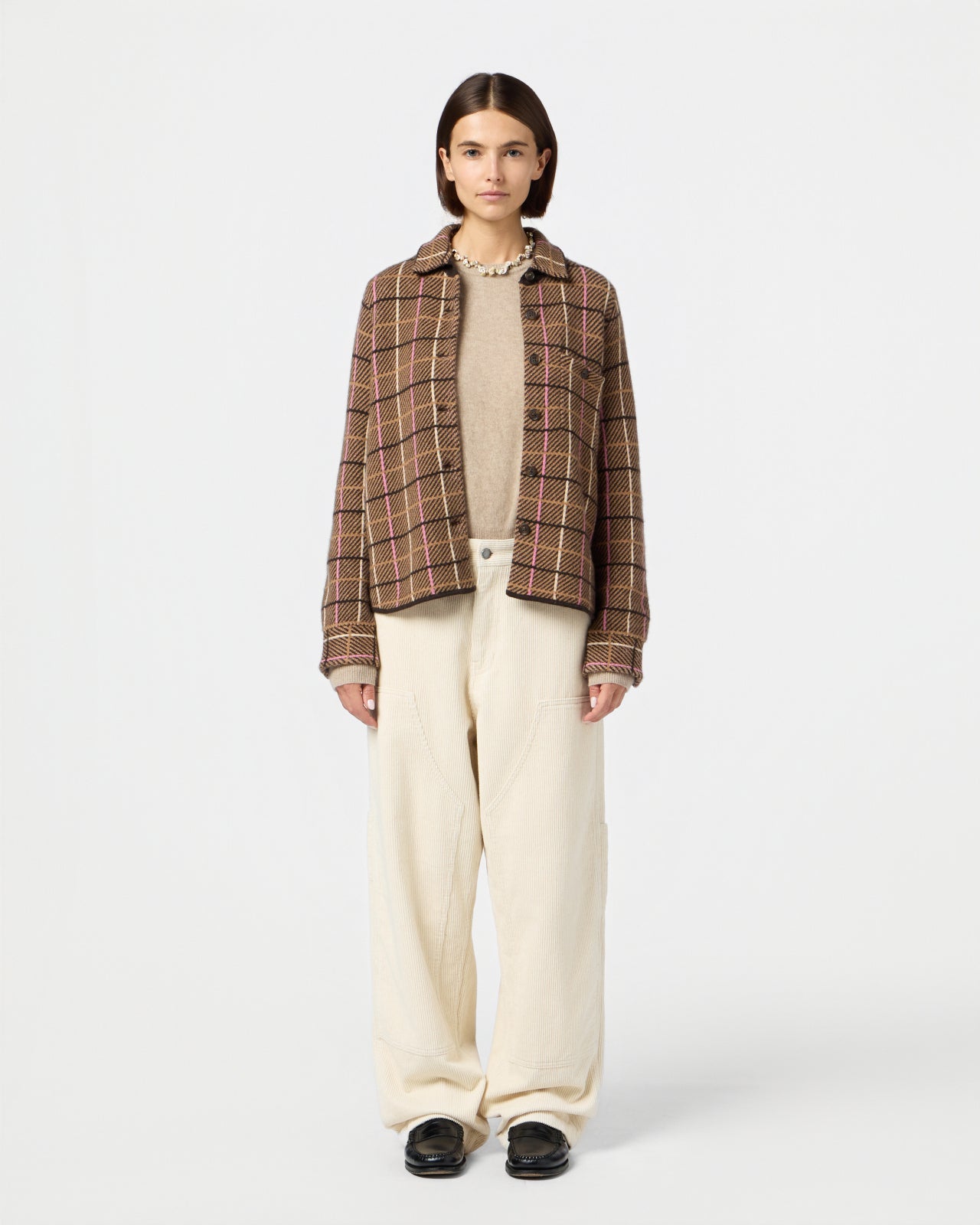 Dylan Plaid Shirt - Burnt Cocoa Combo