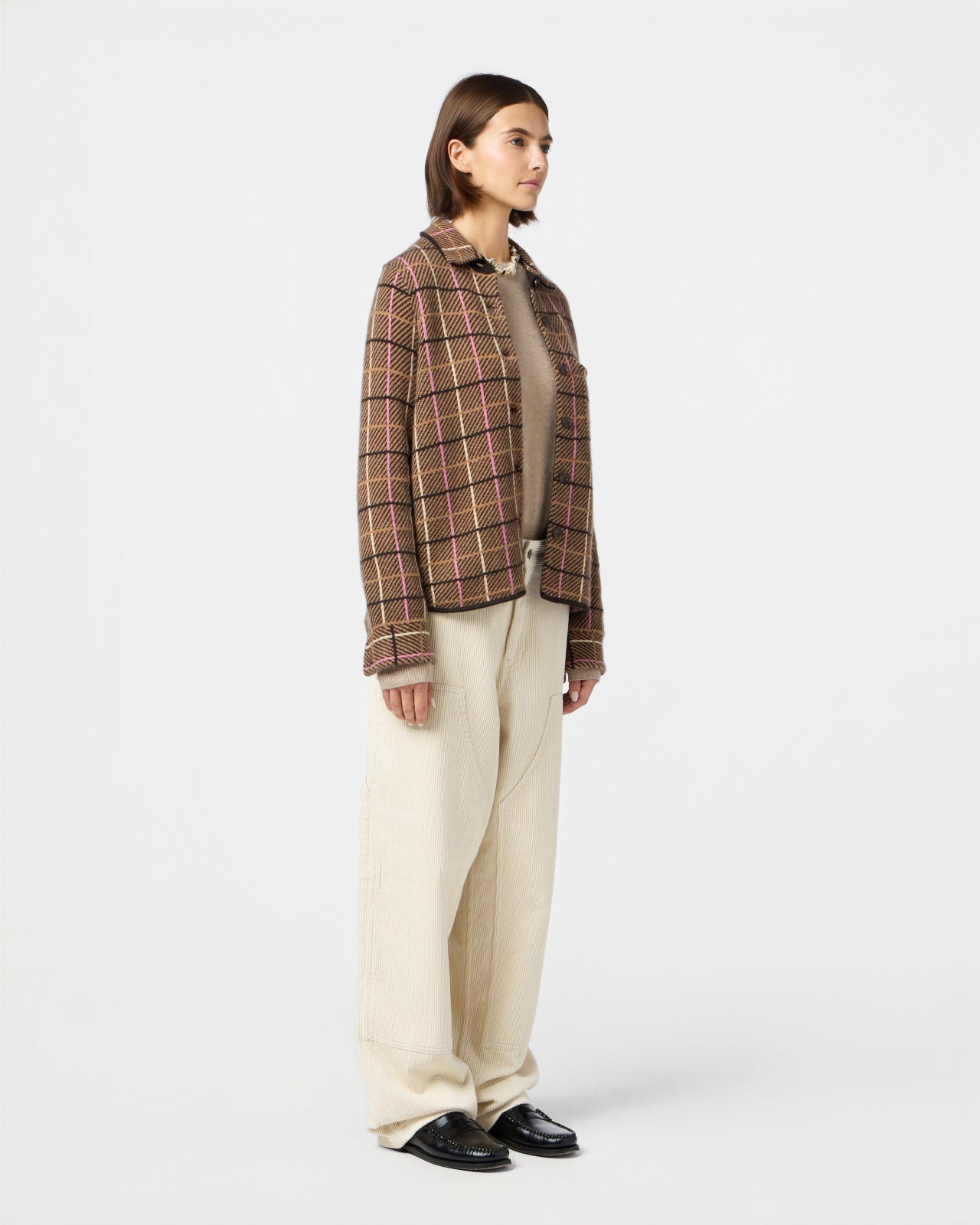 Dylan Plaid Shirt - Burnt Cocoa Combo
