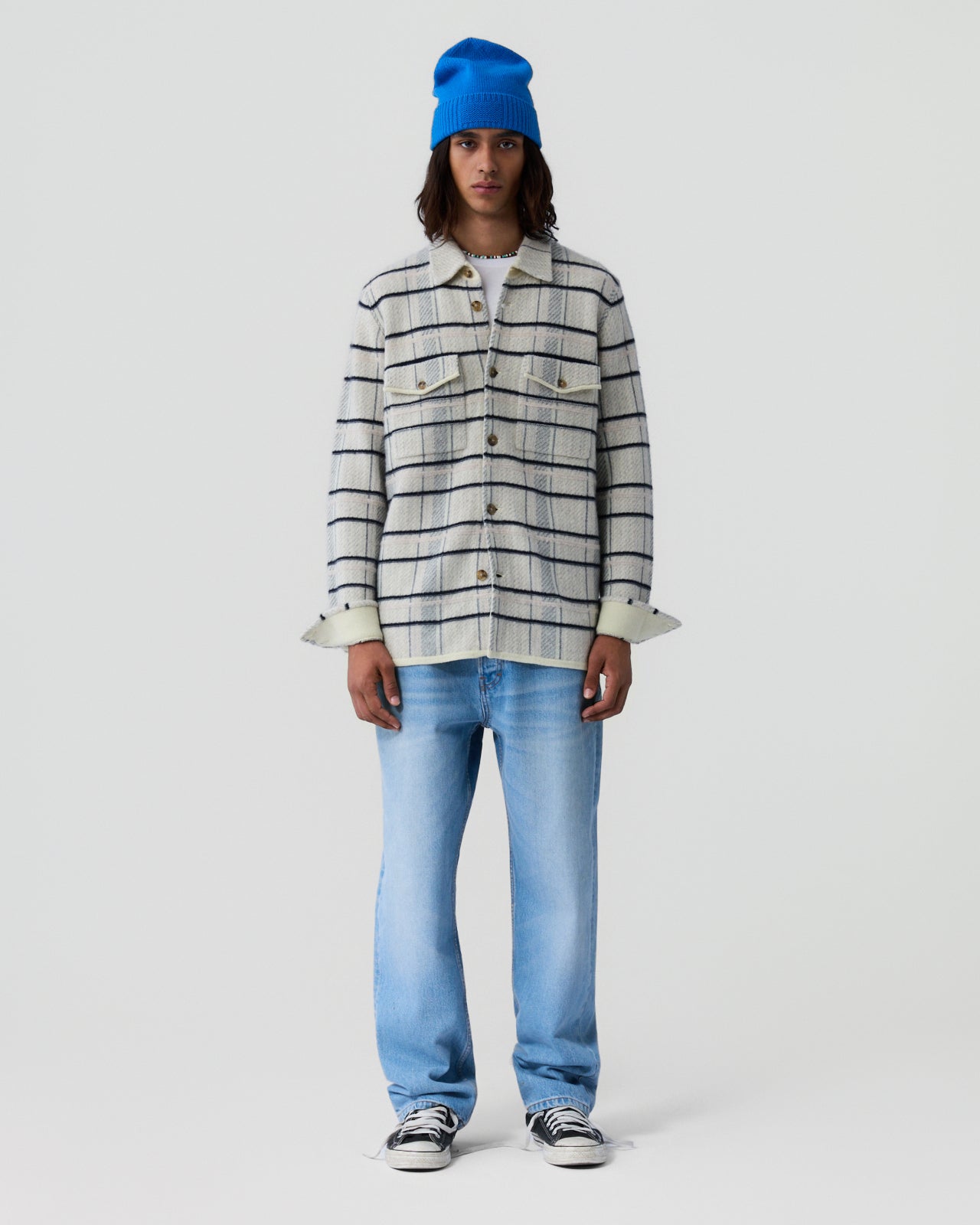 Plaid Work Shirt - Mist Combo