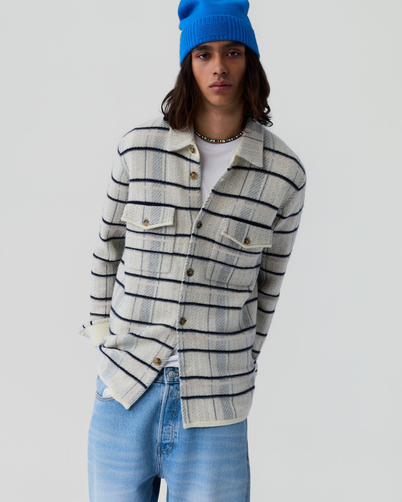 Plaid Work Shirt - Mist Combo