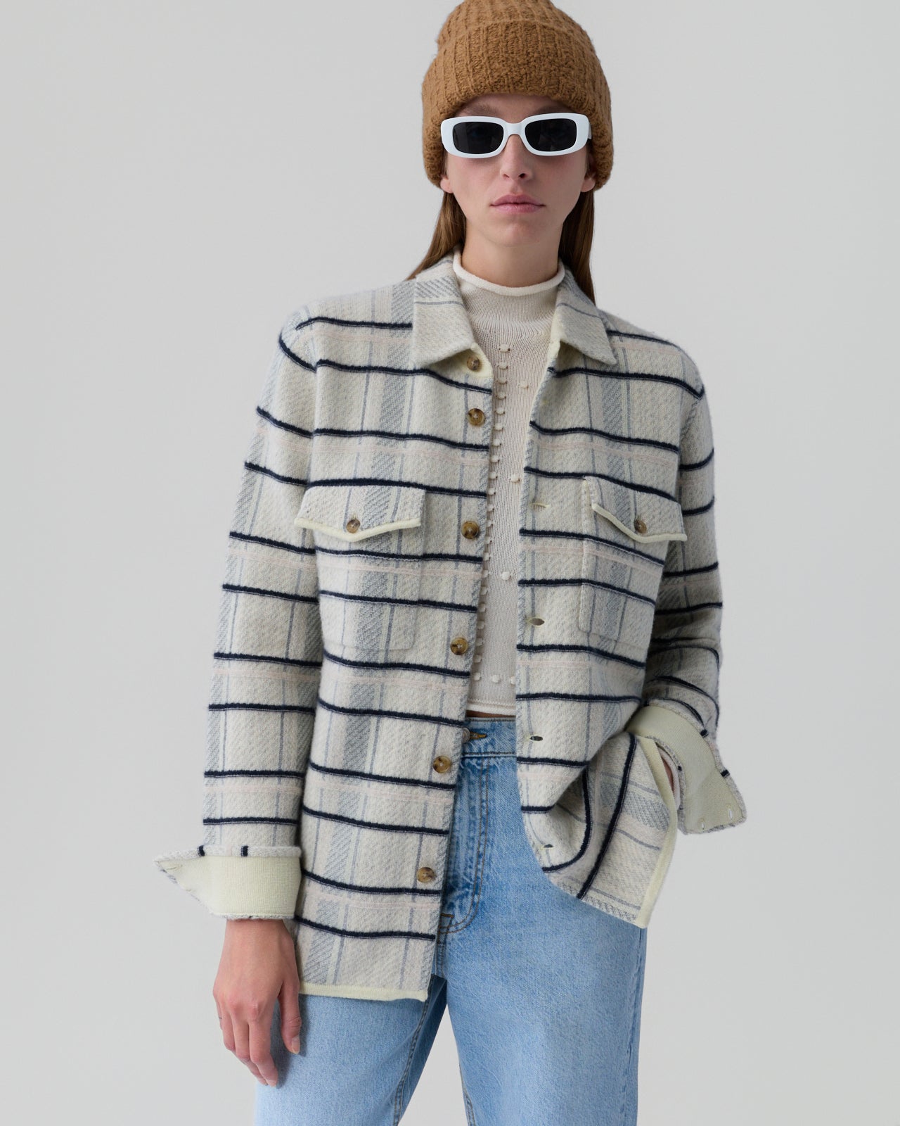 Plaid Work Shirt - Mist Combo