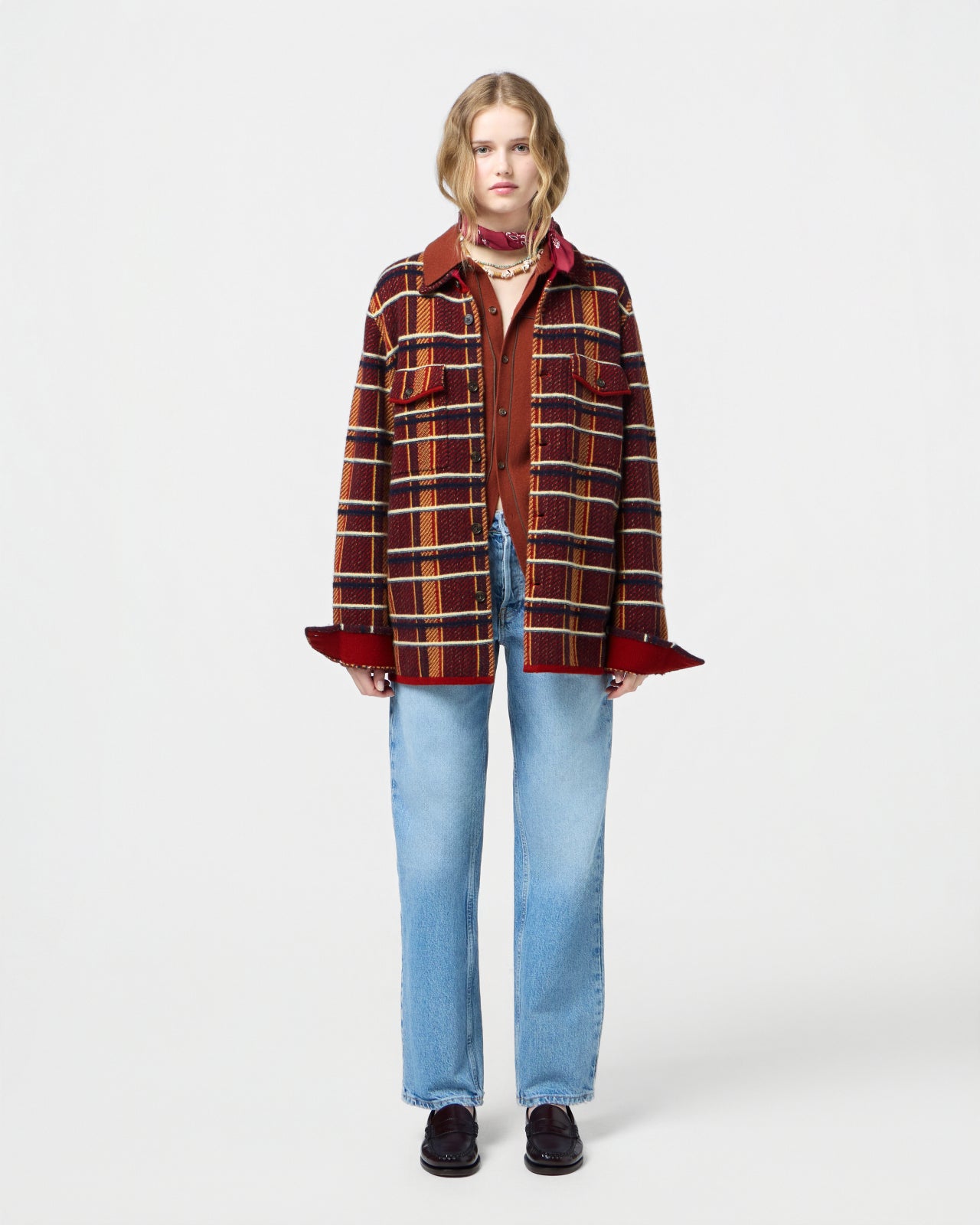 Plaid Work Shirt - Ruby Combo