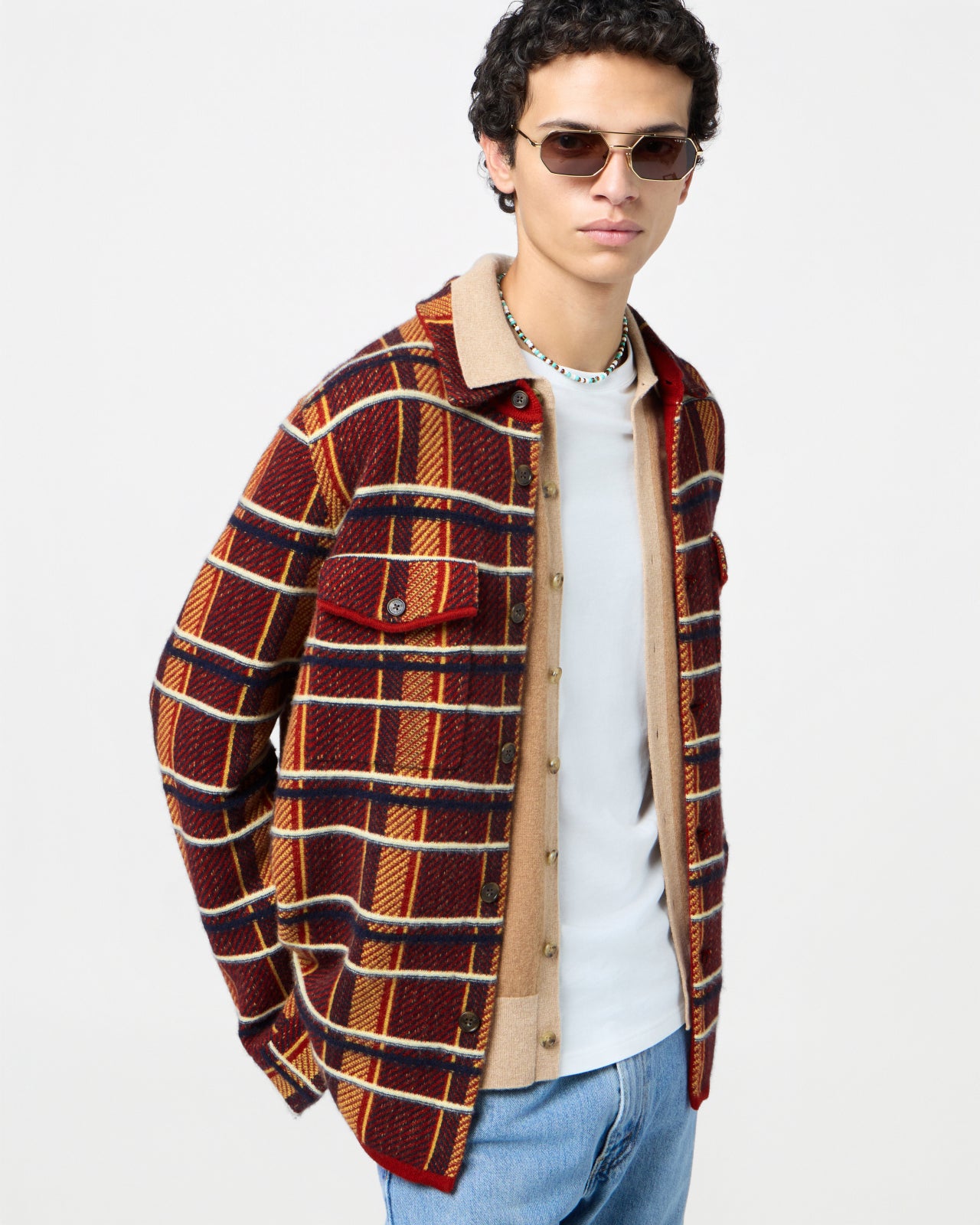 Plaid Work Shirt - Ruby Combo